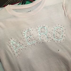 Pink Aeropostale’s shirt